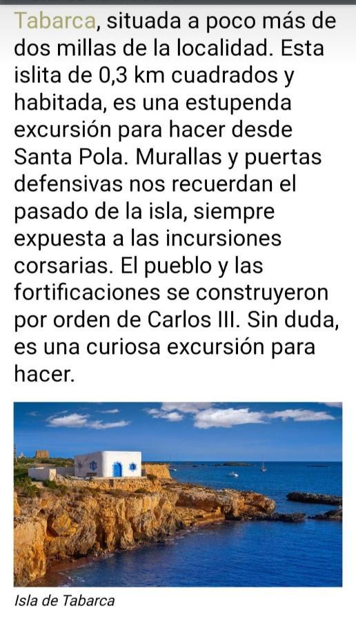 Appartamento Eva Santa Pola Esterno foto