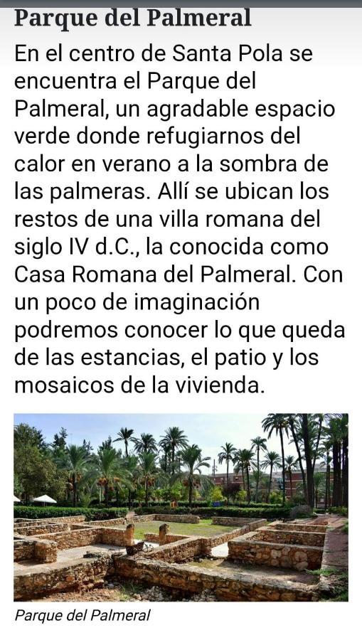 Appartamento Eva Santa Pola Esterno foto
